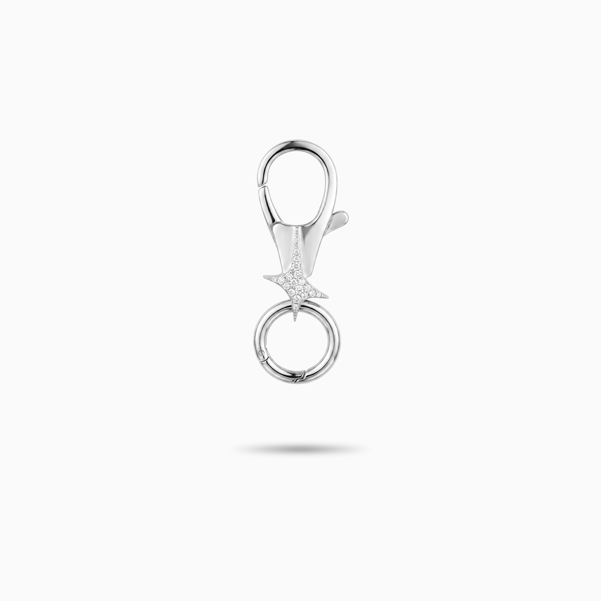Carabiner Signature Argenté